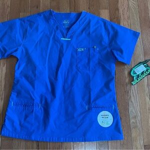 Women’s Scrub Blue Top by IguanaMed